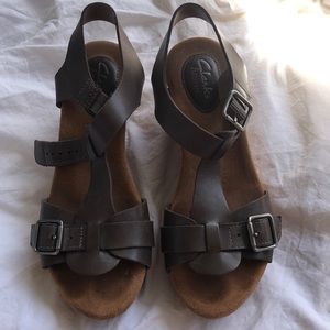 Clarks Wedges Size 7.5